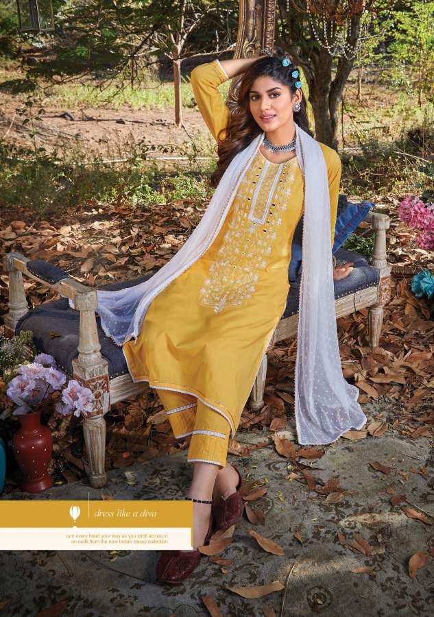 Kiana Lucknowi 3 New Fancy Exclusive Wear Kurti Pant With Dupatta Suit Collection